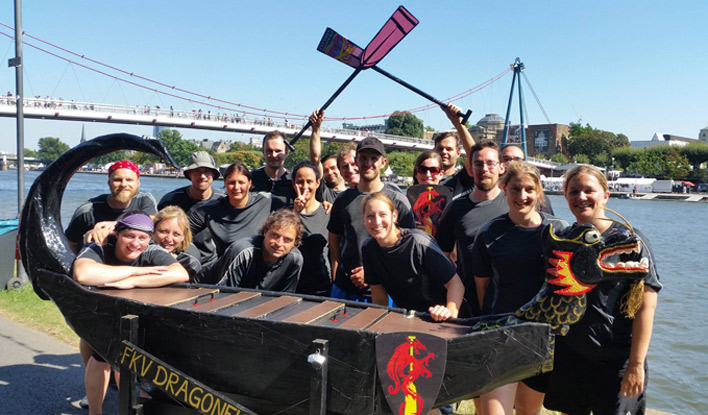 Die FKV Dragonfighers beim Museumsuferfest Frankfurt